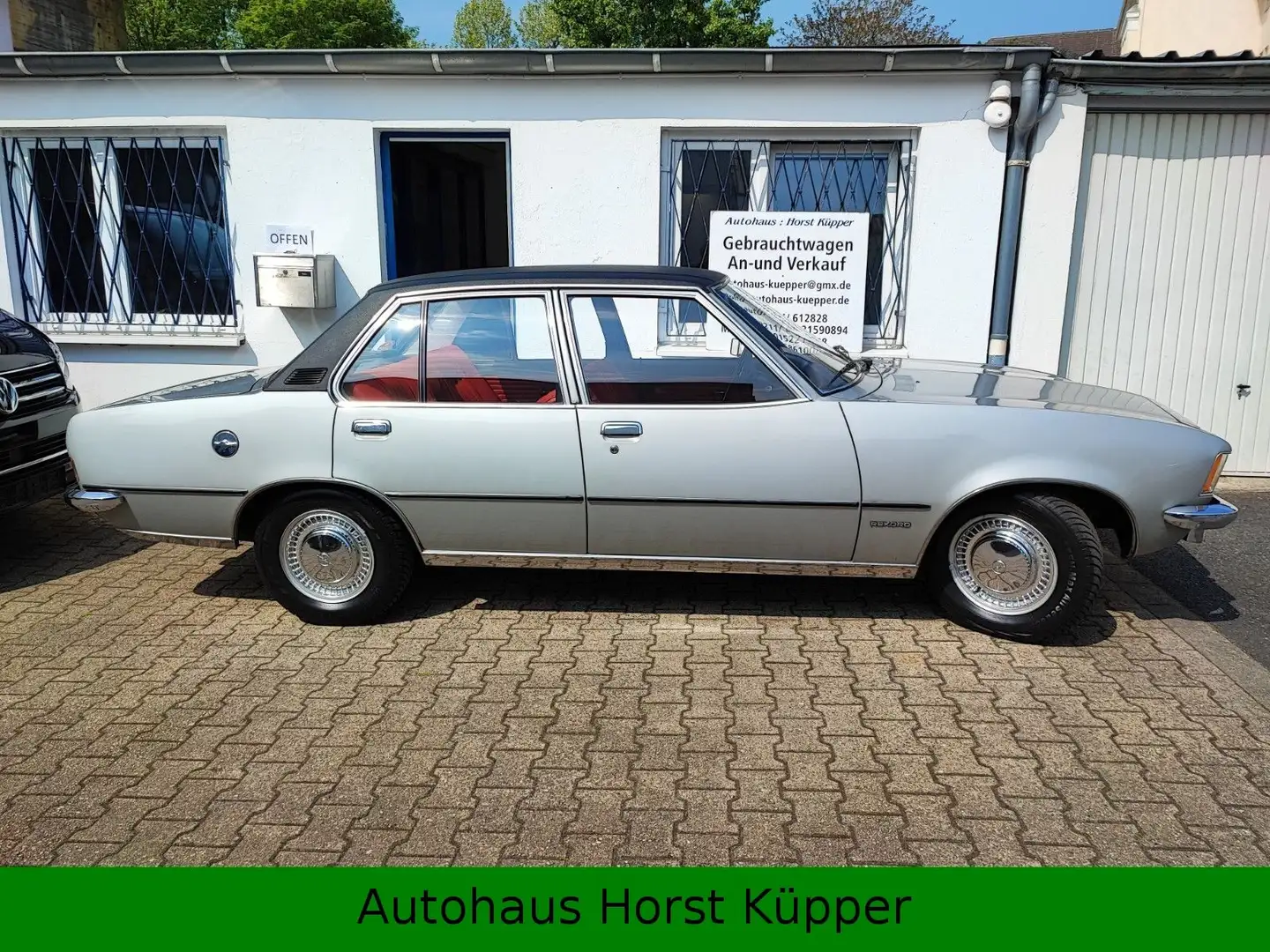 Opel Rekord D 1900 Automatik Silber - 1