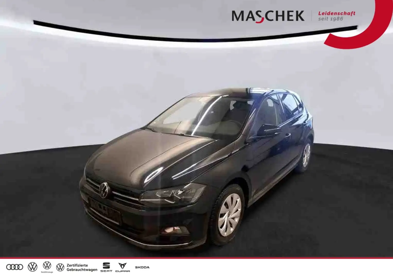 Volkswagen Polo Highline 1.0 TSI DSG RearView Sitzh Navi DAB Schwarz - 1