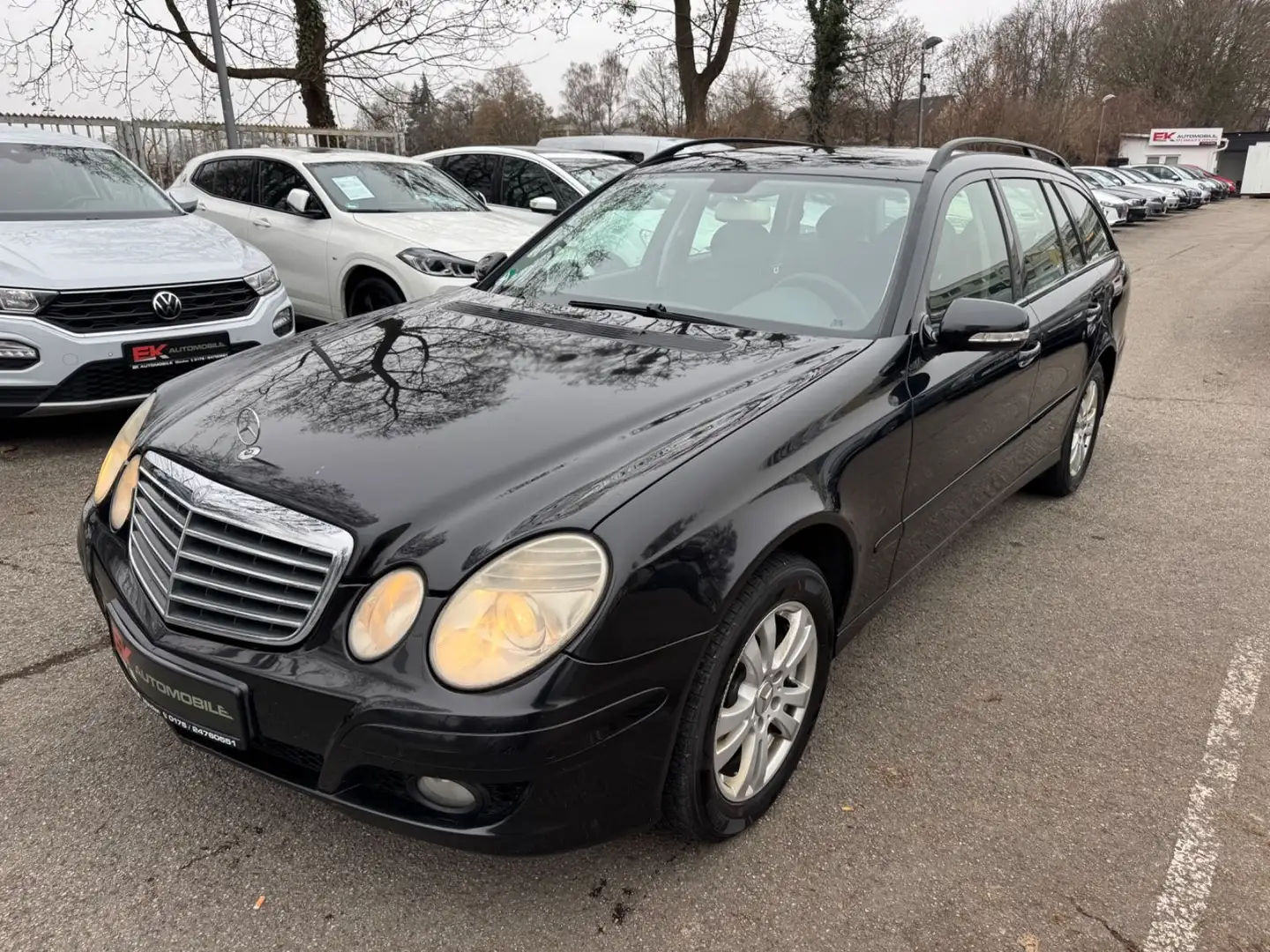 Mercedes-Benz E 200 E T-Modell E 200 T Kompressor Aut Navi PDC Schwarz - 1