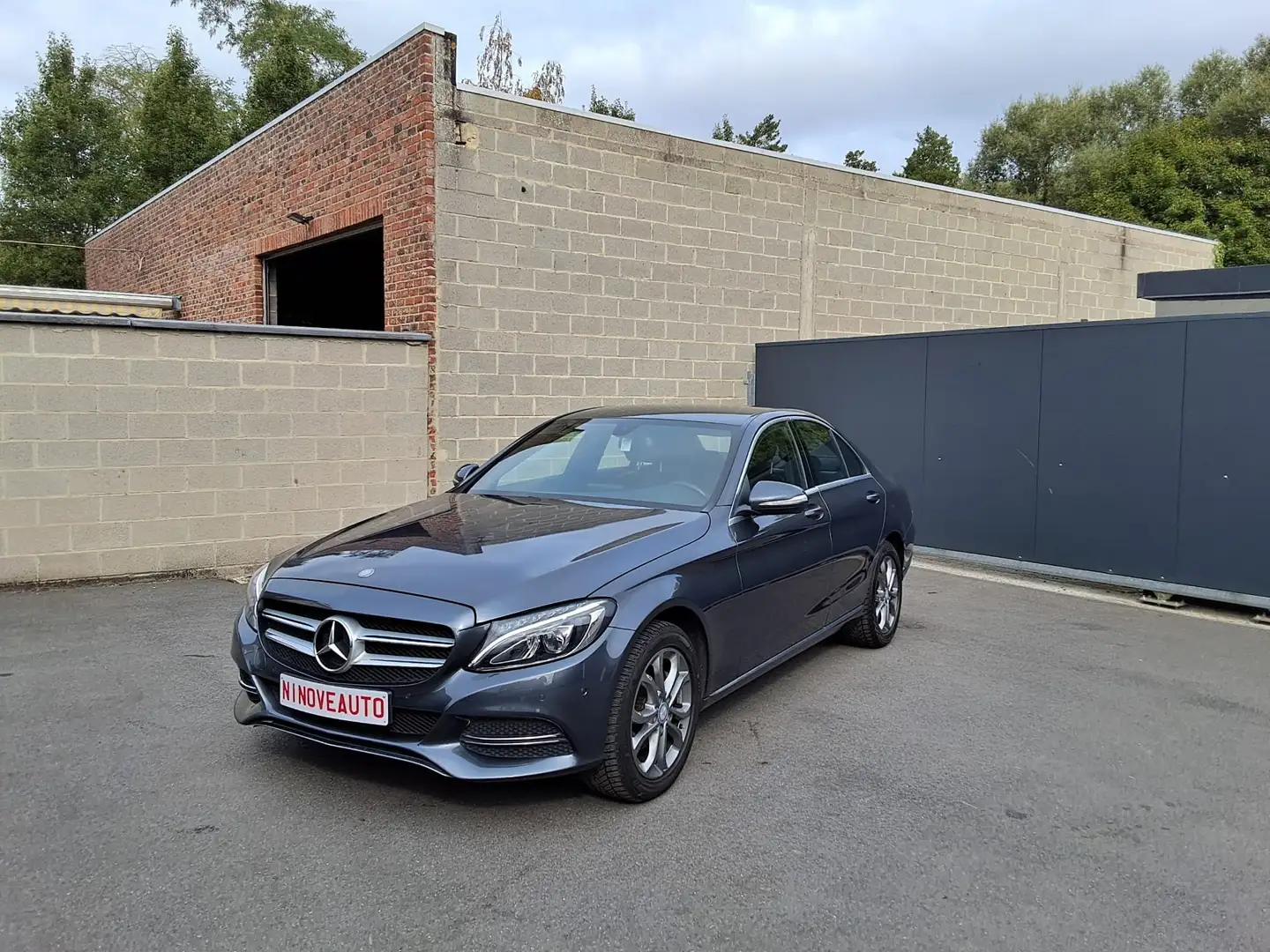 Mercedes-Benz C 220 C 220d *AUTOMAAT NAVI AIRCO PARKERHULP* Grijs - 2
