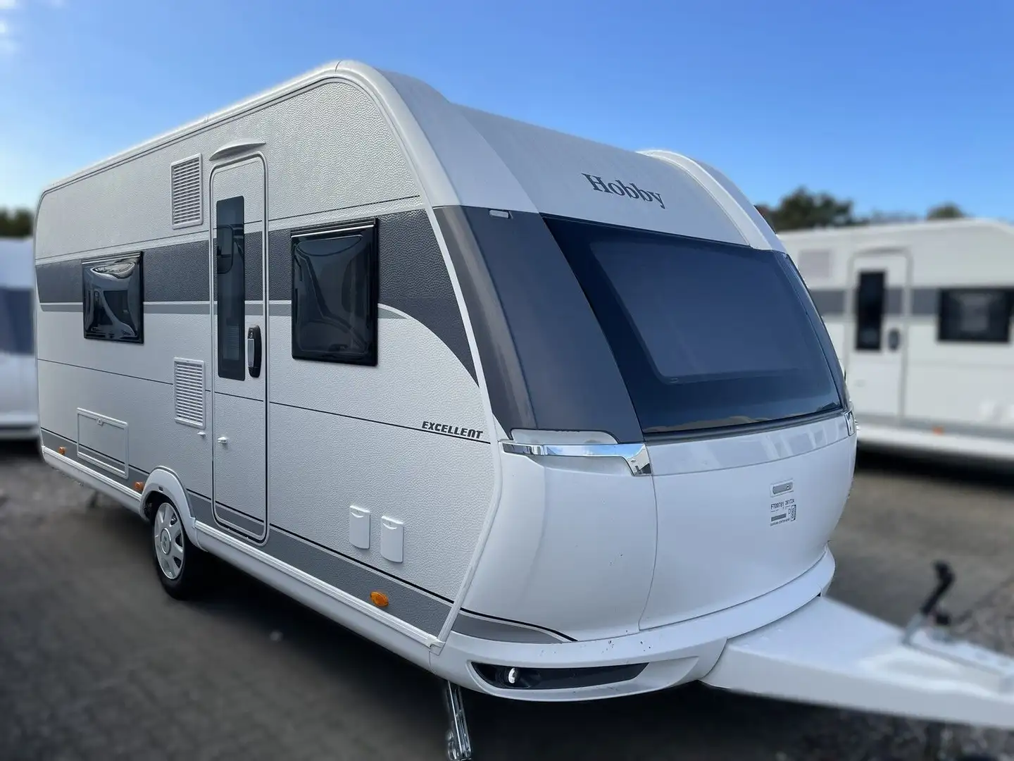 Hobby Excellent 495 WFB Weiß - 1