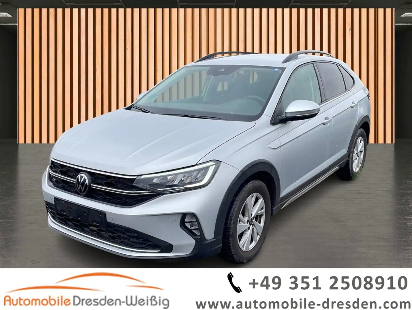 Volkswagen Taigo 1.0 TSI Life*ACC*AppConnect*LED*DAB* Silber - 1