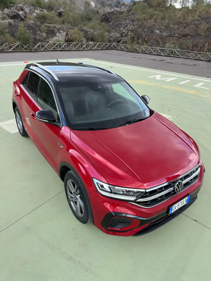 Volkswagen T-Roc R-LINE 2.0tdi R-Line 85Kw/115cv 2022 Rosso - 2