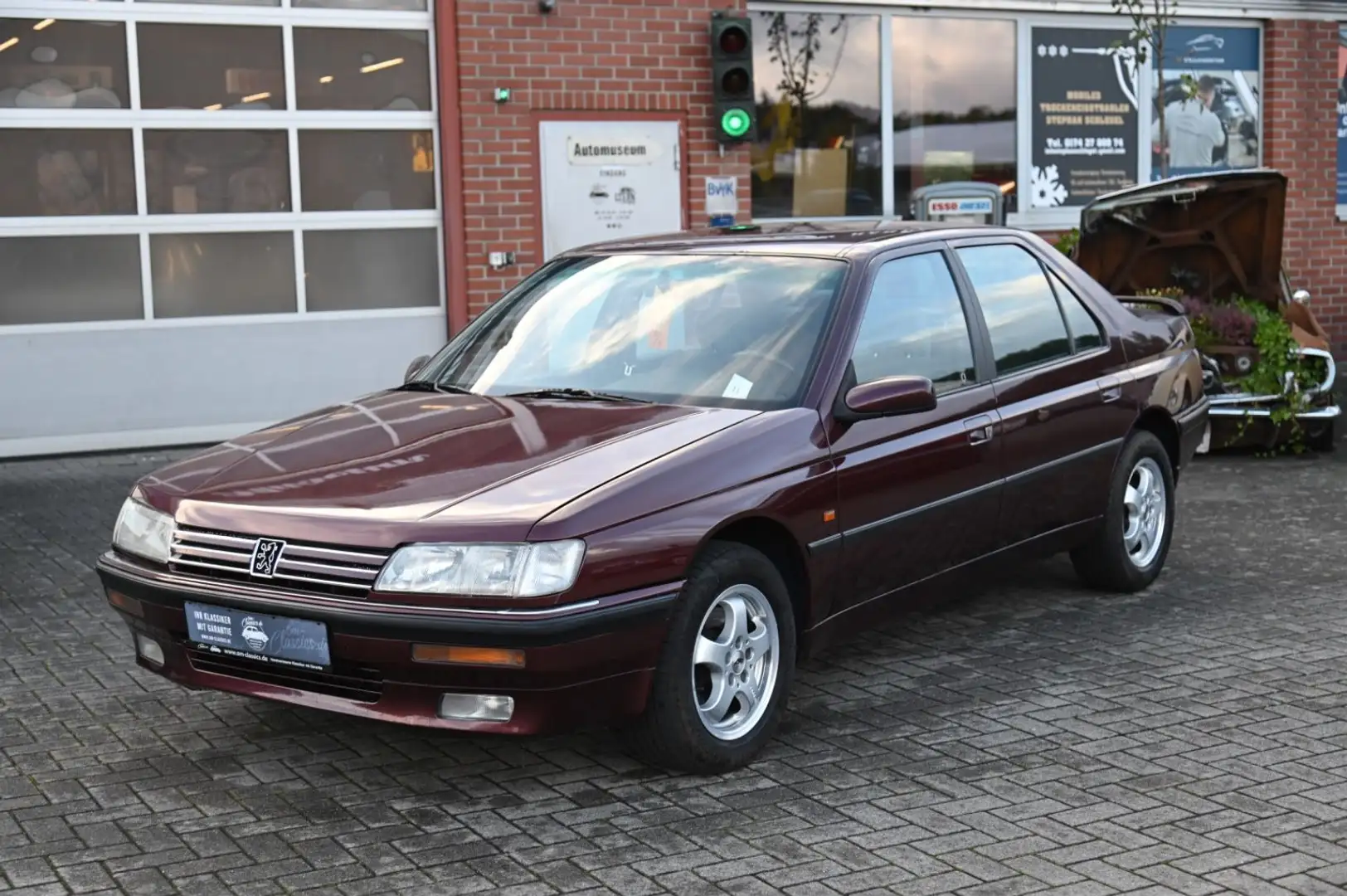 Peugeot 605 2.0 Turbo SRTI *OLDTIMER*KLIMA*GARANTIE* Rot - 2