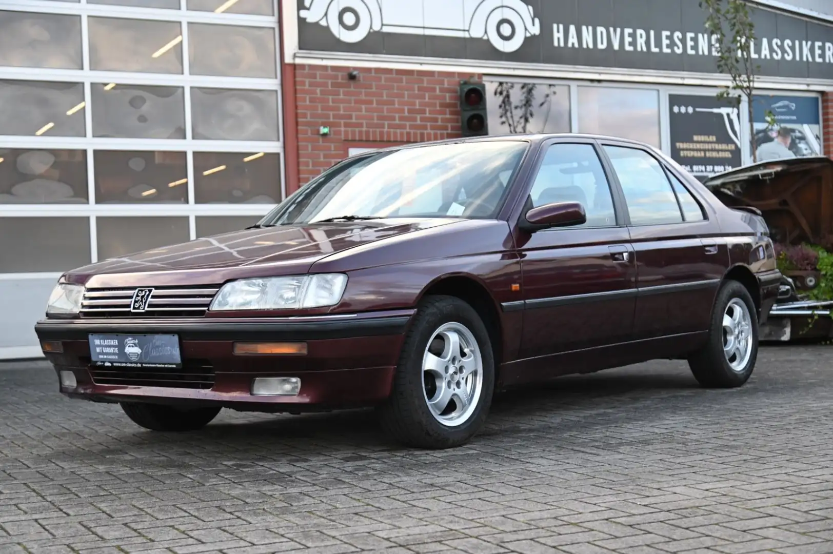 Peugeot 605 2.0 Turbo SRTI *OLDTIMER*KLIMA*GARANTIE* Rot - 1