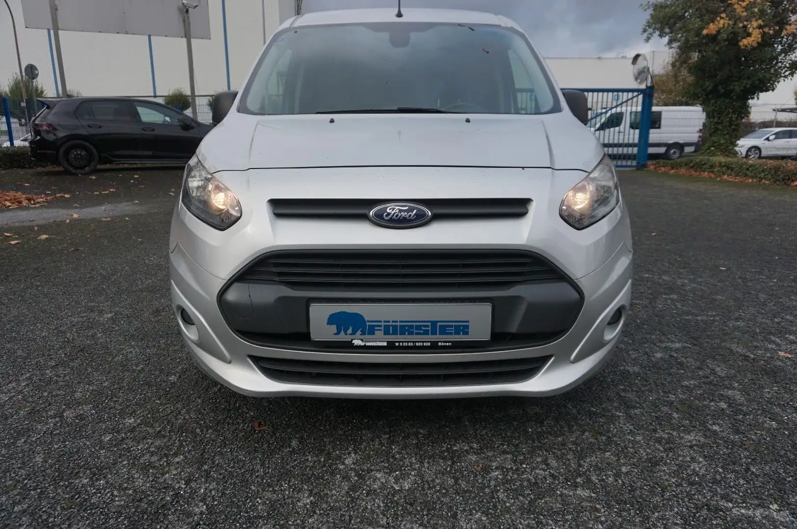 Ford Transit Connect Kasten lang Trend AHK Navi Mwst Silber - 1