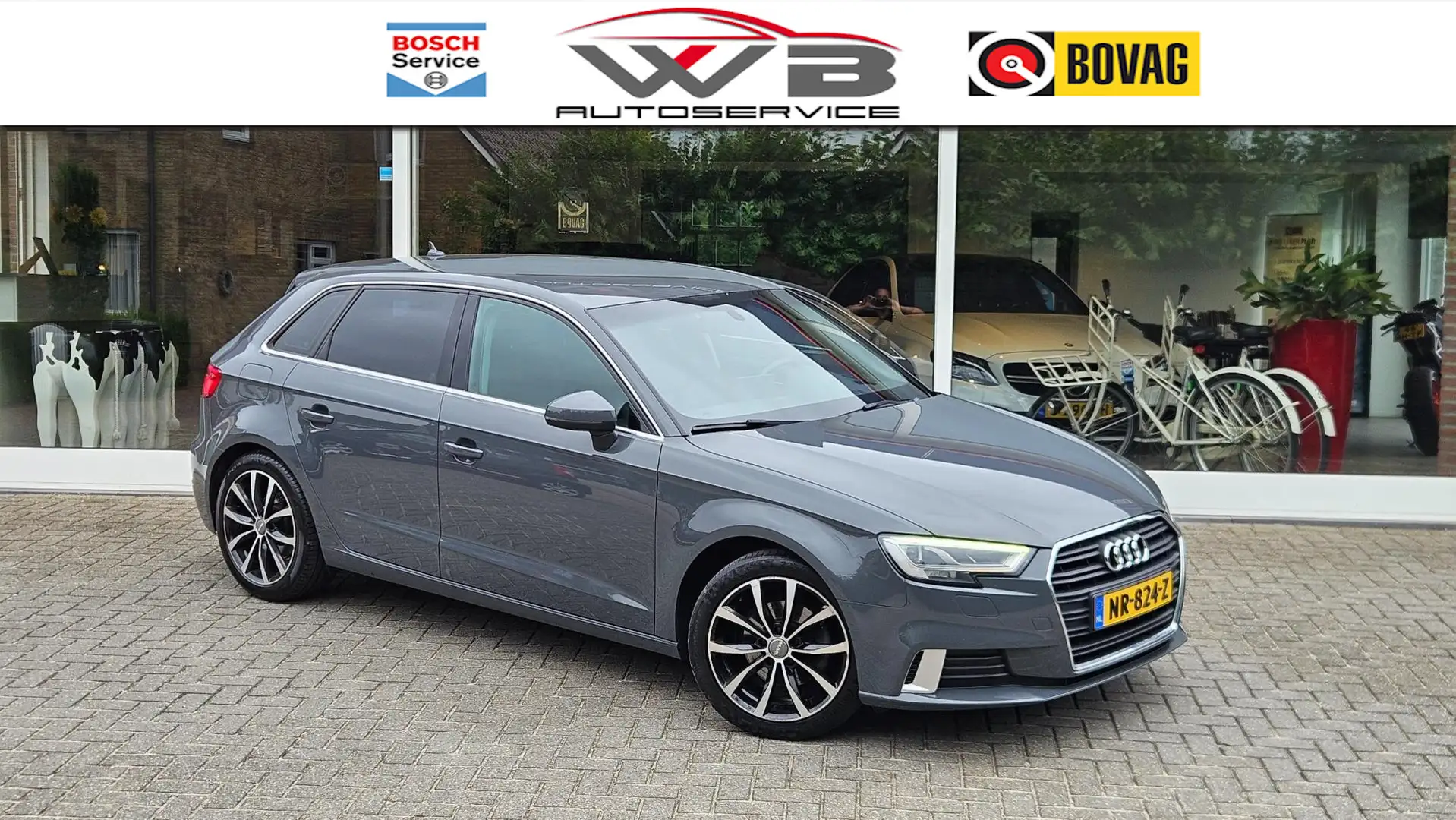Audi A3 Sportback 1.0 TFSI Sport I LED I Cruise I Navi I C Gris - 1