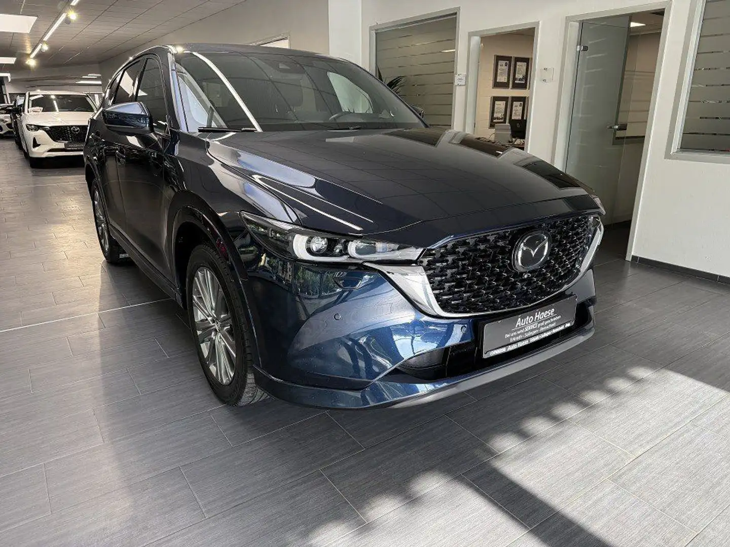 Mazda CX-5 2.2 184PS Sports-Line Plus Matrix-LED 360° Blauw - 1