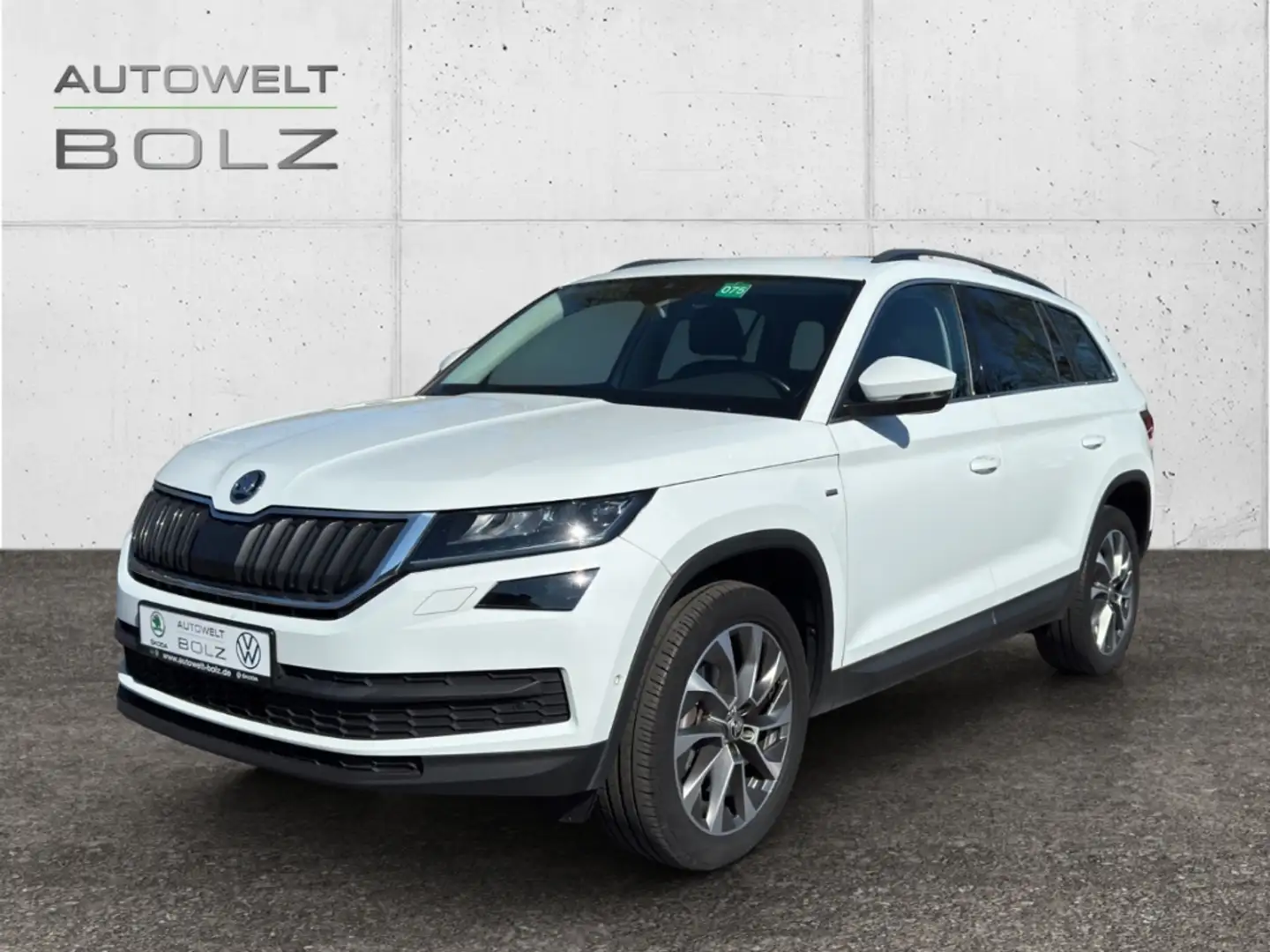 Skoda Kodiaq Clever 2.0 TDI Navi DigiCock LED ACC Kamera El. He Blanco - 1