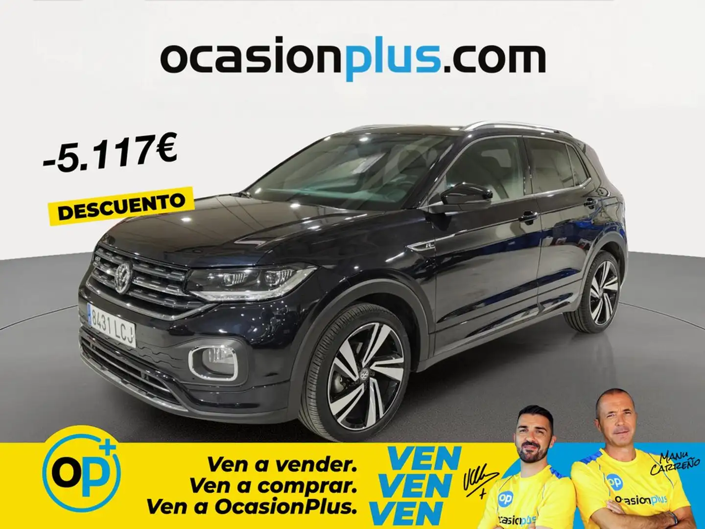 Volkswagen T-Cross 1.0 TSI Sport DSG7 85kW Negro - 1