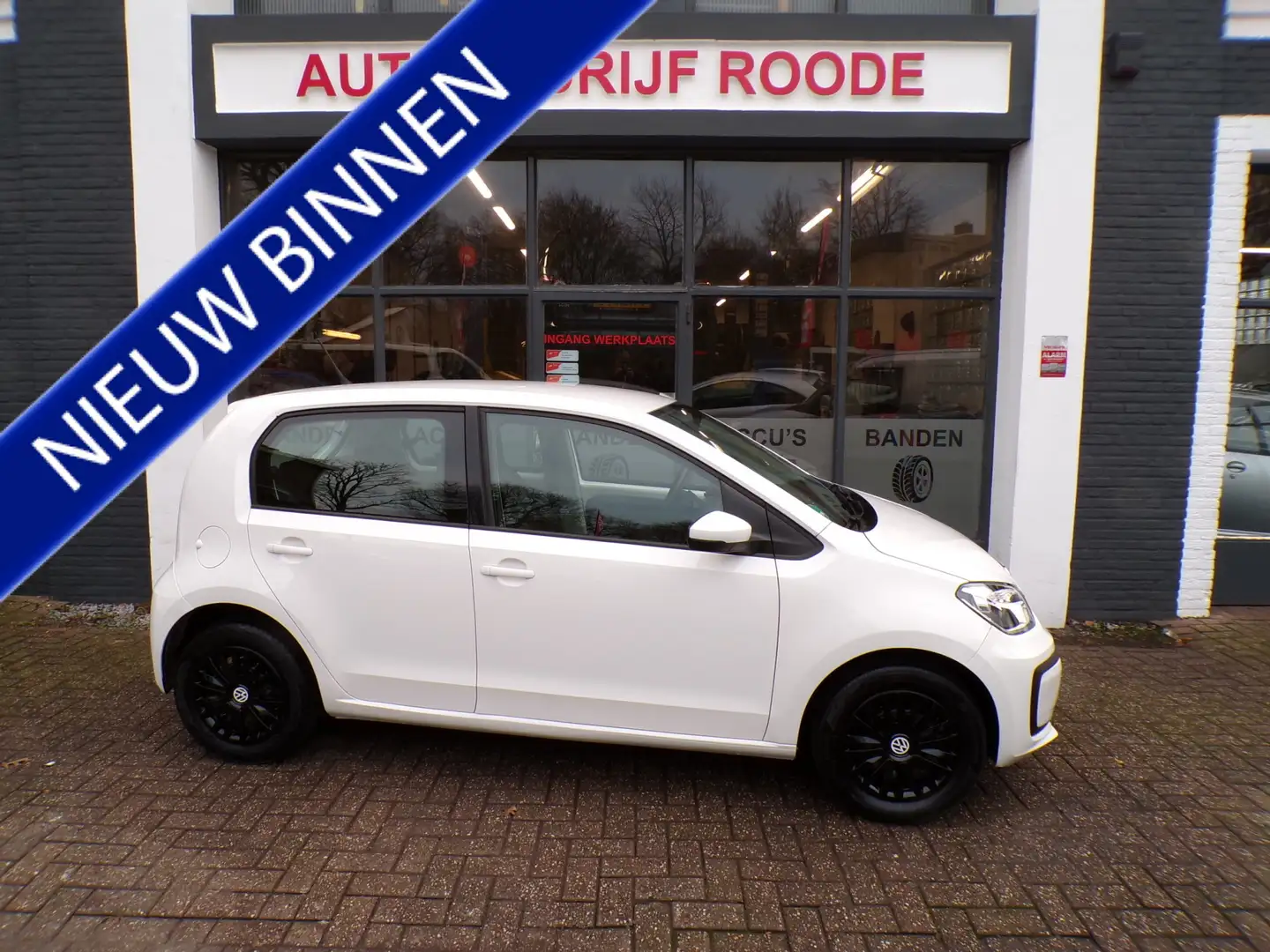 Volkswagen up! 1.0 BMT high up! AIRCO, NIEUWE APK !!! Weiß - 1