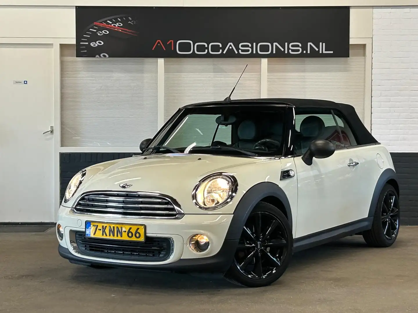 MINI Cooper Cabrio Mini 1.6 Pepper + LEDER Blanco - 2