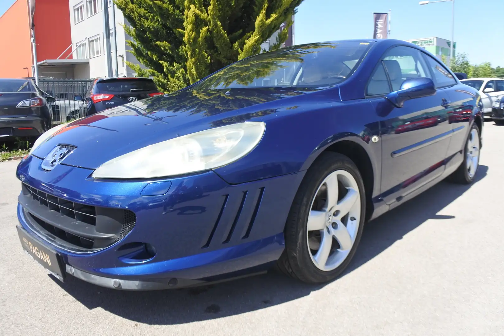 Peugeot 407 407 Coupé Exclusive 2,7 V6 HDI Tiptronic Blau - 2