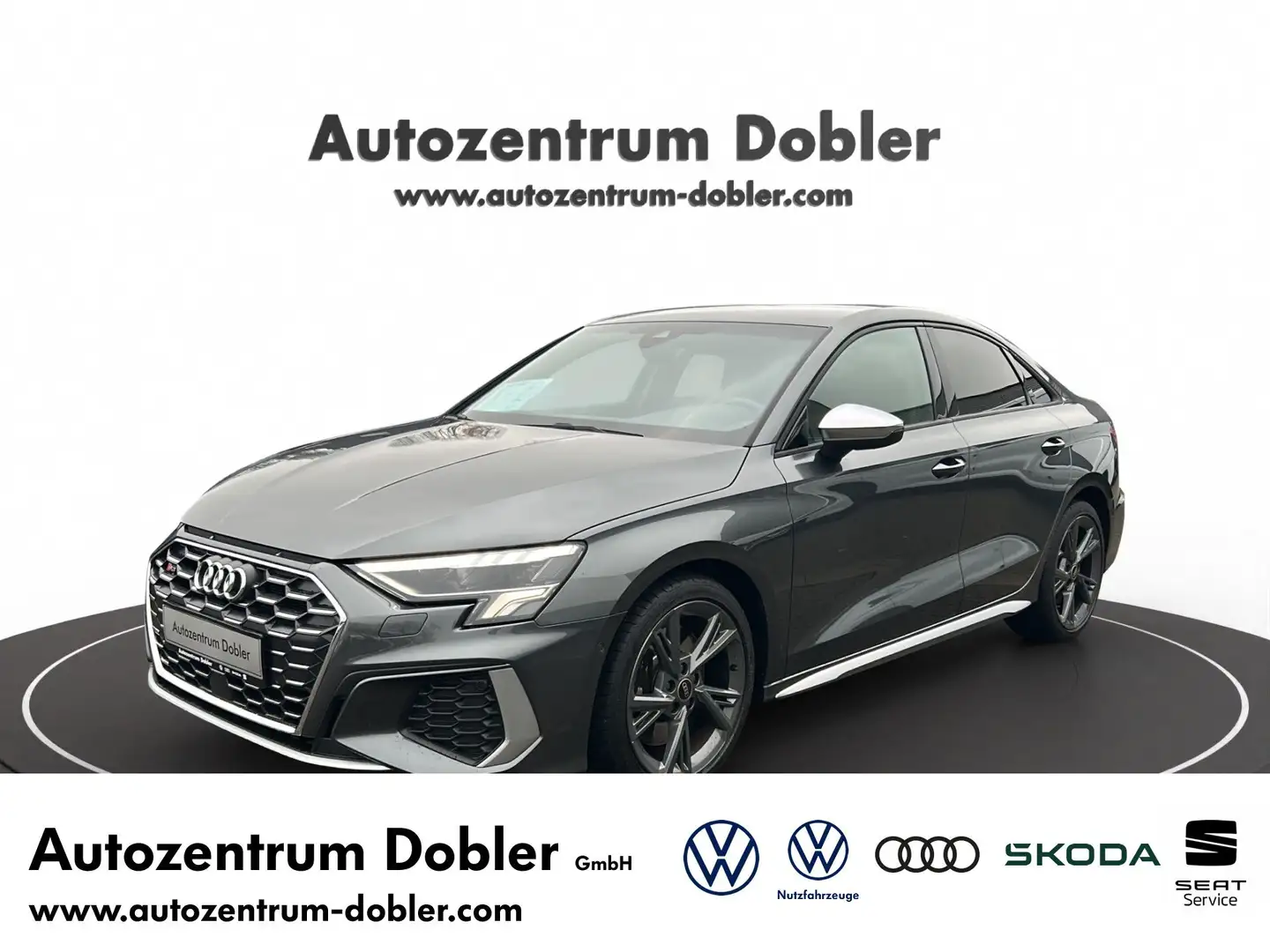Audi S3 TFSI 228 kW S tronic Navi Sitzheizung Bluetooth Grau - 1
