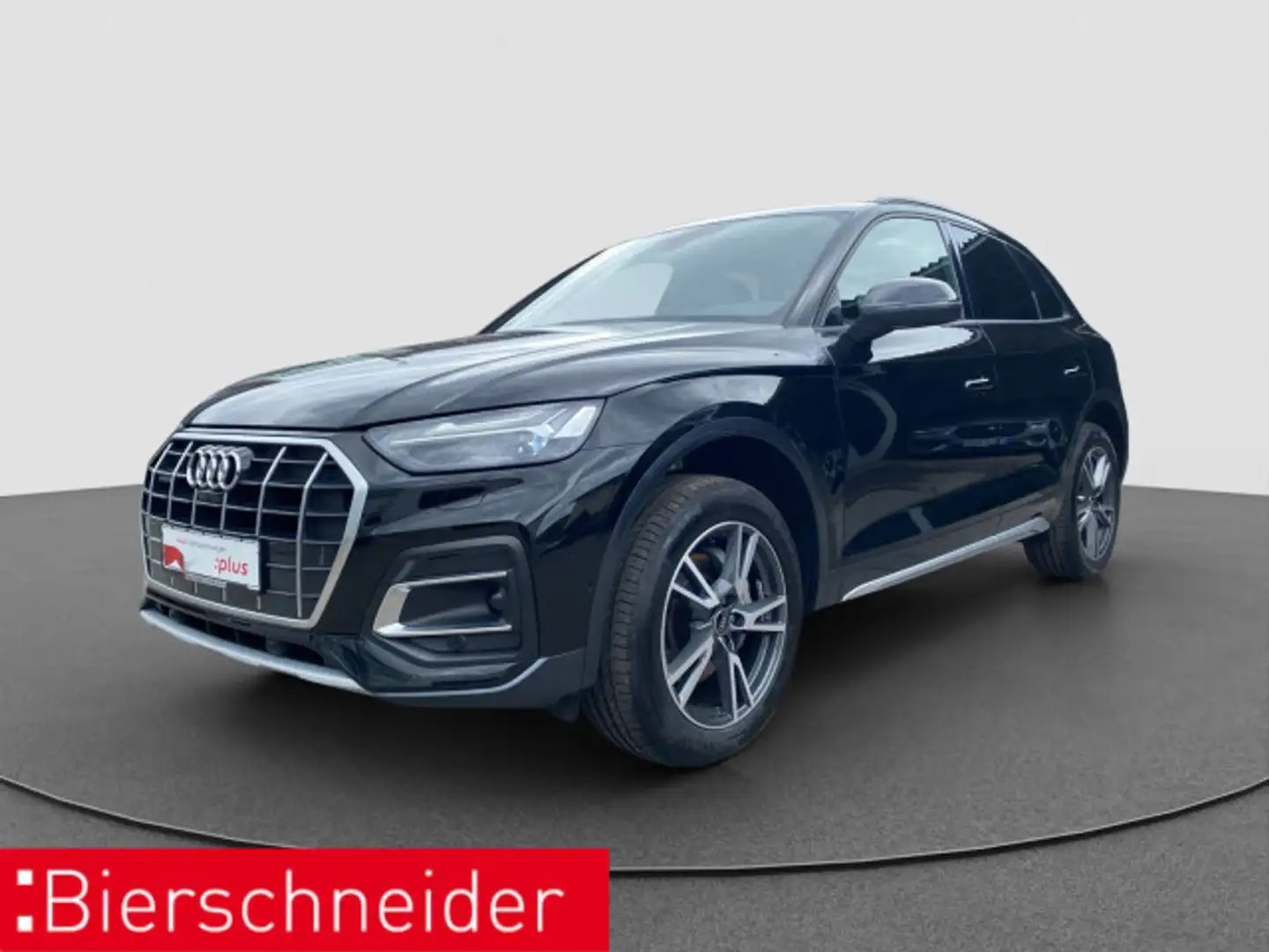 Audi Q5 45 TFSI qu S-Line AHK PANO MATRIX RAUTE 360 Schwarz - 1