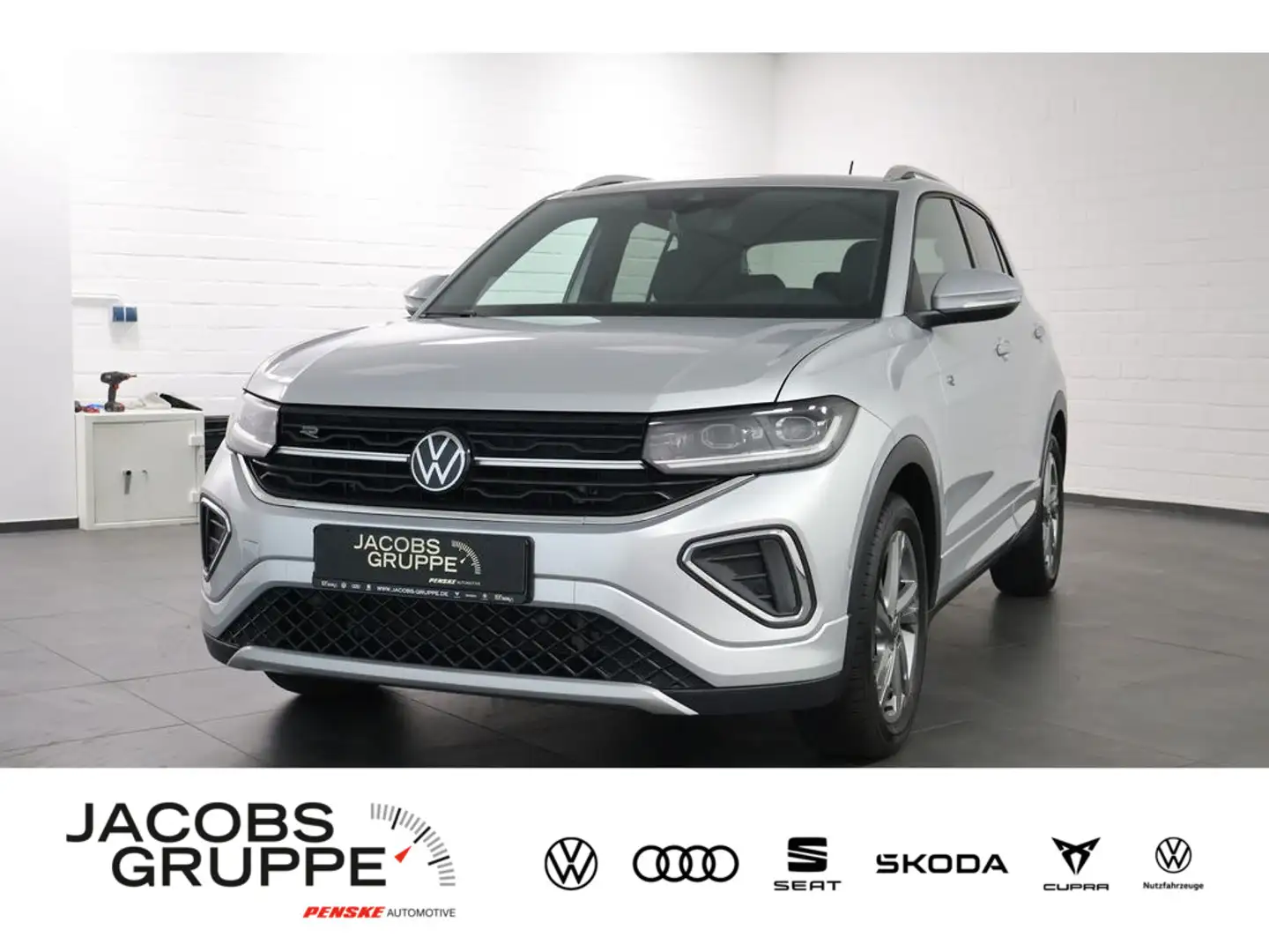 Volkswagen T-Cross 1.0 TSI R-Line DSG,Navi,Matrix,RFK Silber - 2
