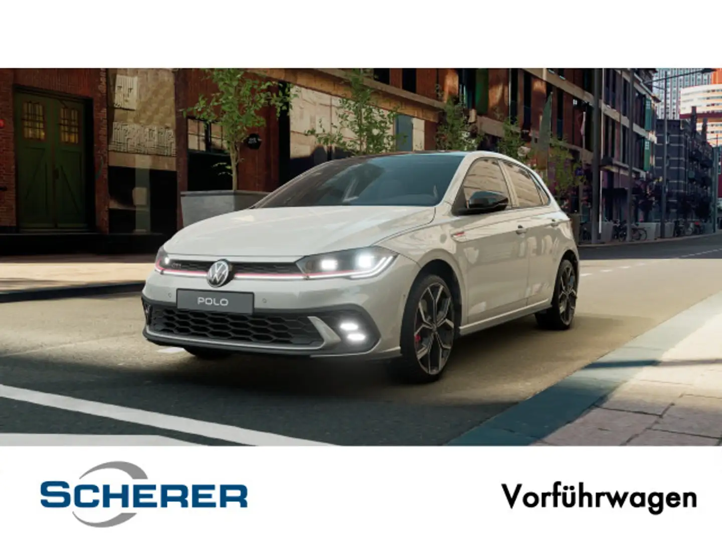 Volkswagen Polo GTI IQ-Light,Beats,18"Faro,Cam,Roof,Navi Grijs - 1