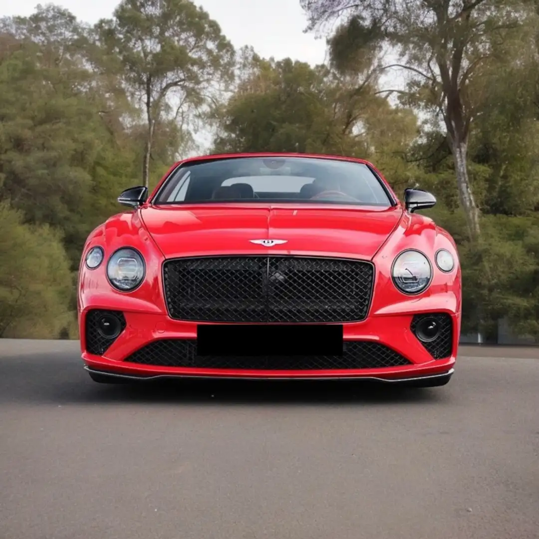 Bentley Continental GT V8 Convertible Red - 1