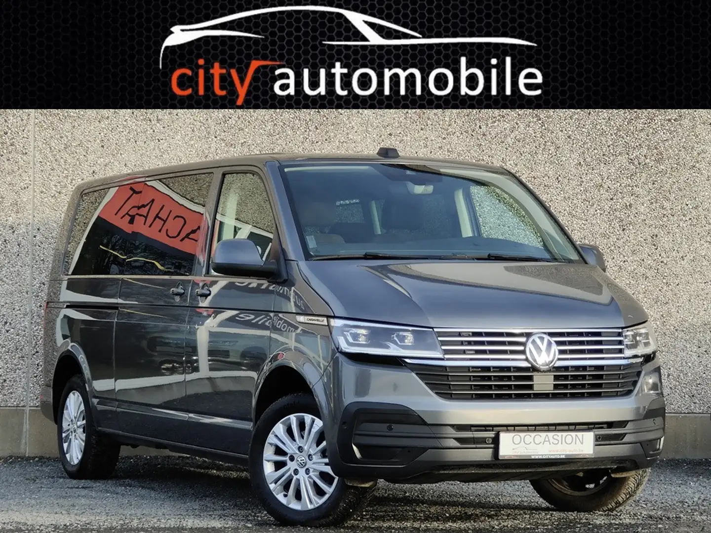 Volkswagen T6.1 Caravelle 2.0 TDI DSG 9 PLACES CARPLAY CAMERA GPS Gris - 1