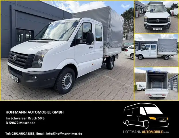 Volkswagen Crafter Pritsche Plane 35 mittel DoKa *AHK 3,5 T