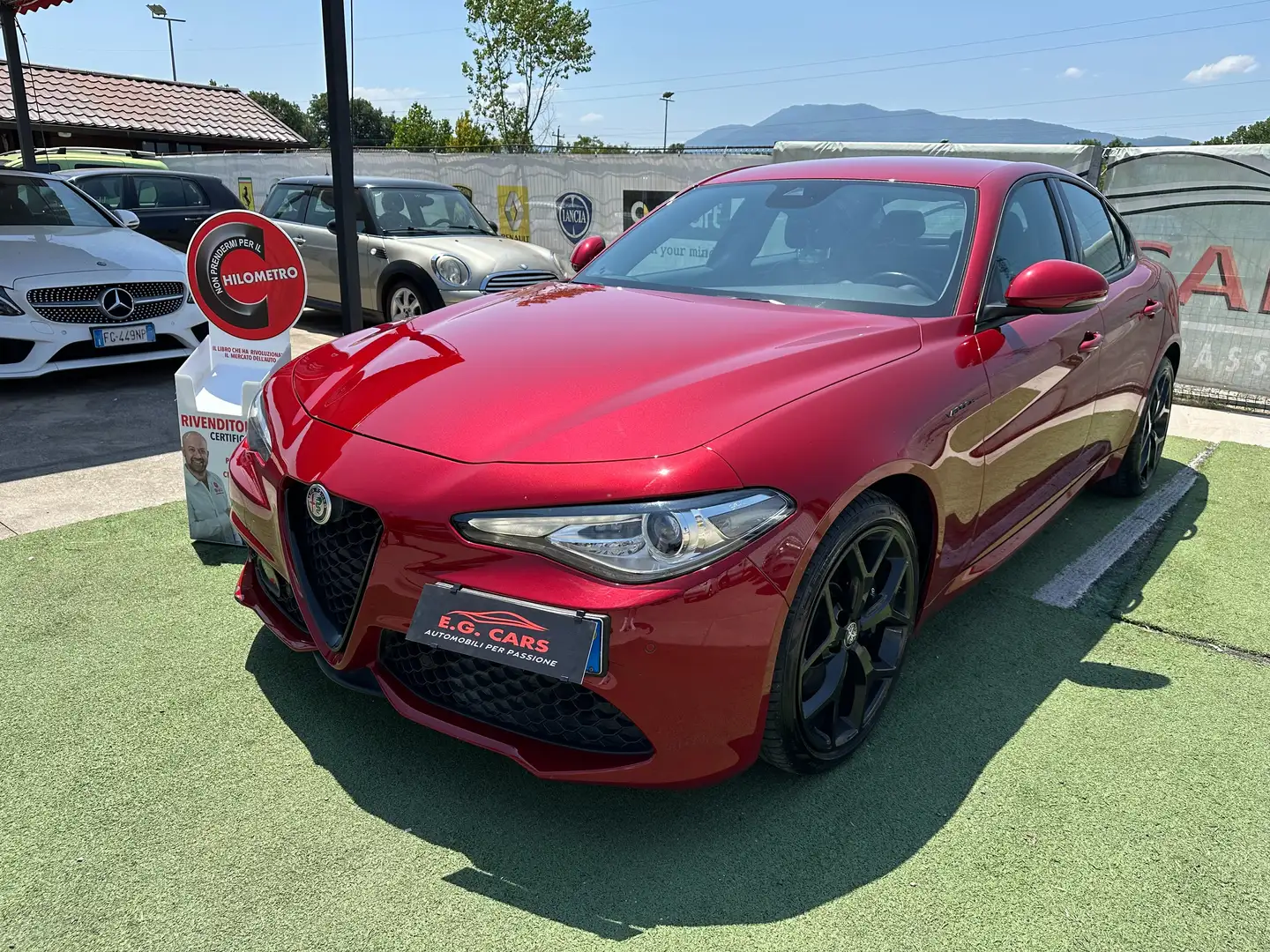 Alfa Romeo Giulia 2.2*VELOCE*Q4*210CV*AUT*NAVI*F1*KAMERA*HARMAN* Rot - 1