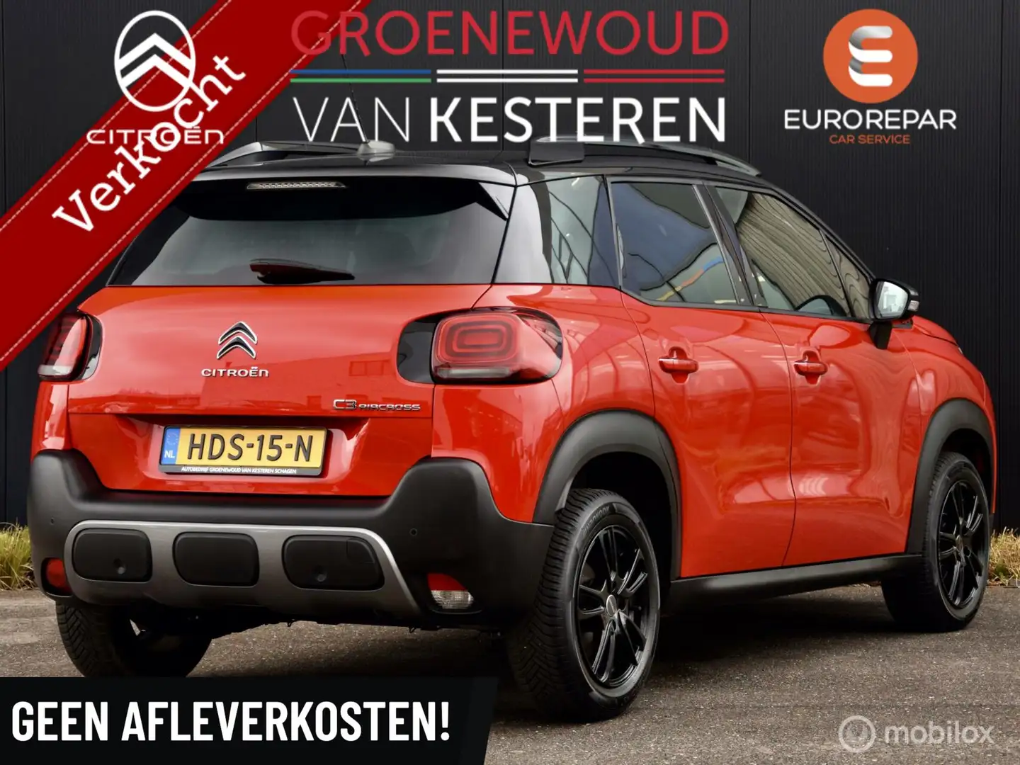 Citroen C3 Aircross 110pk Feel I 34.000km!!! I Rot - 1