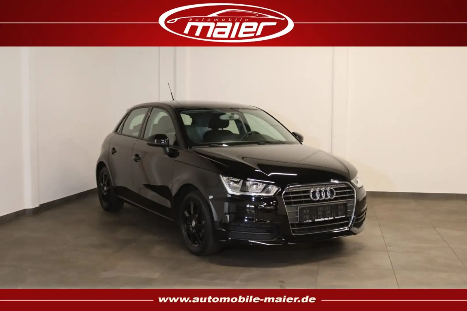 Audi A1 Sportback-Klimaanlage-Alufelgen-PDC-BT- Siyah - 1