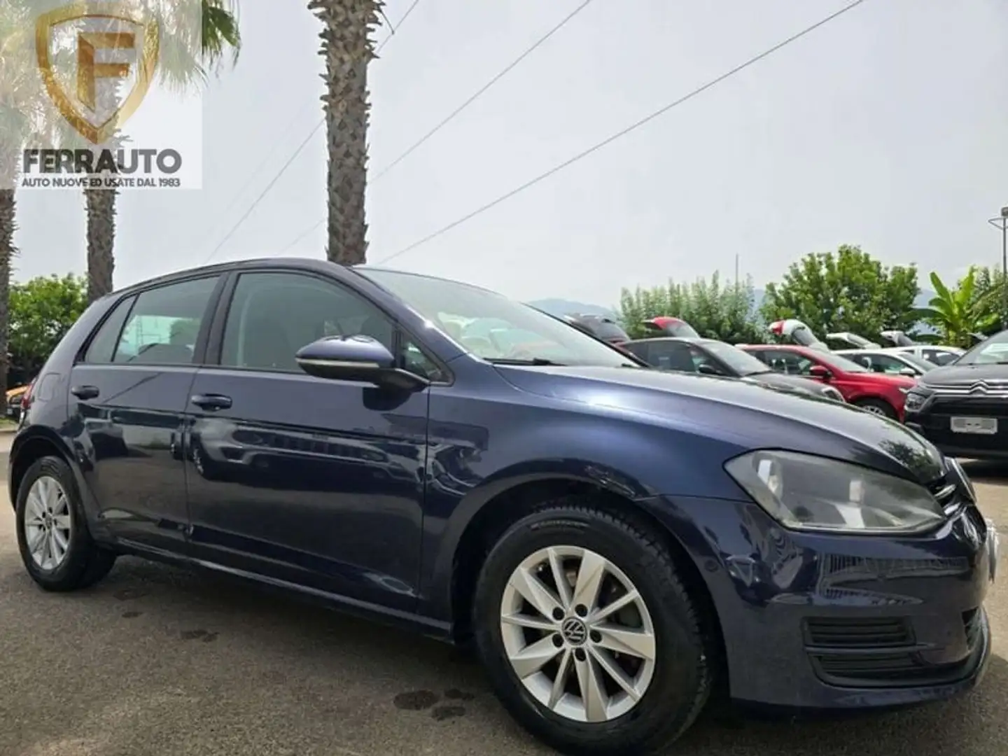 Volkswagen Golf 7 1.6TDI 105CV HIGHLINE CERTIFICATA - GARANZIA Blu/Azzurro - 2