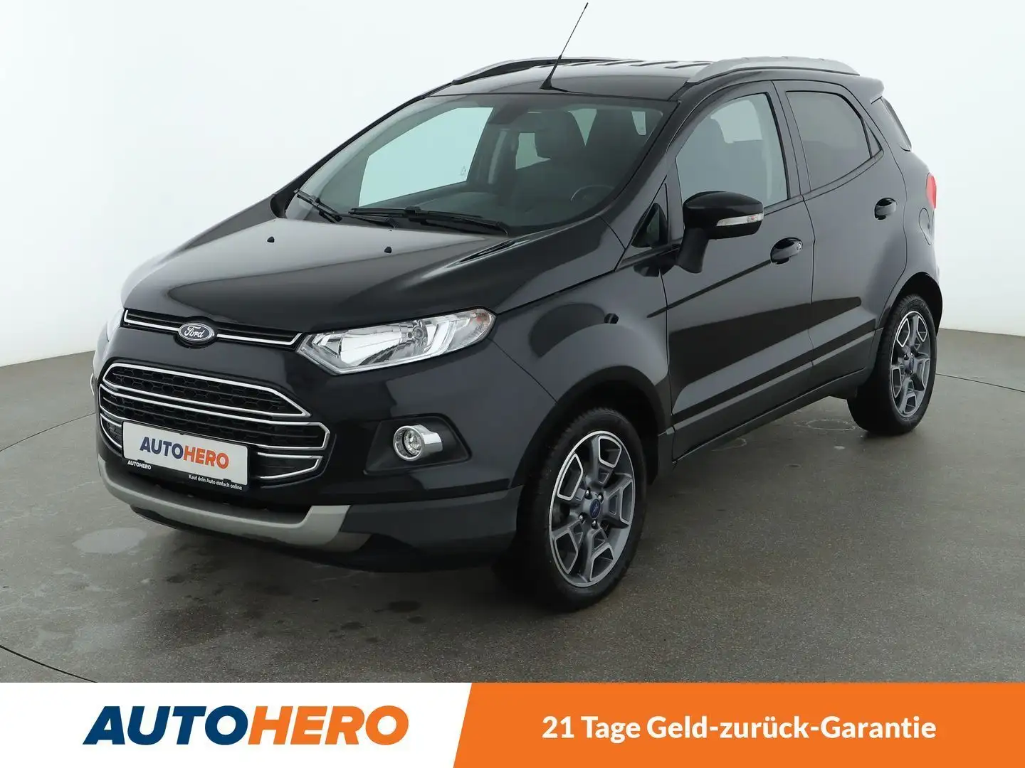 Ford EcoSport 1.0 EcoBoost Titanium*NAVI*PDC*SHZ*TEMPO* Schwarz - 1