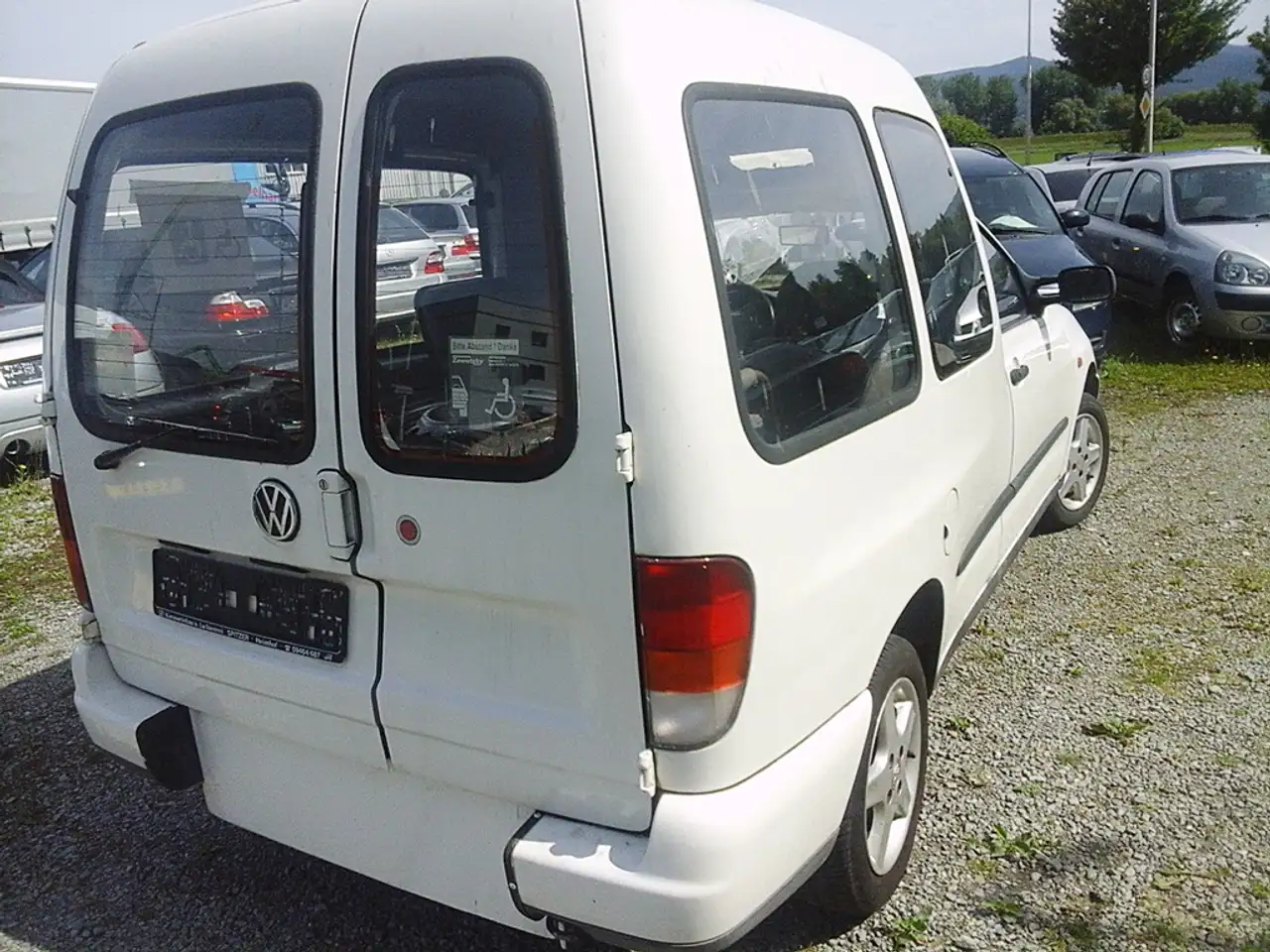 Volkswagen Caddy f. Rollstuhl /3 Sitze /m.Rampe /Behindertengerecht, foto 3