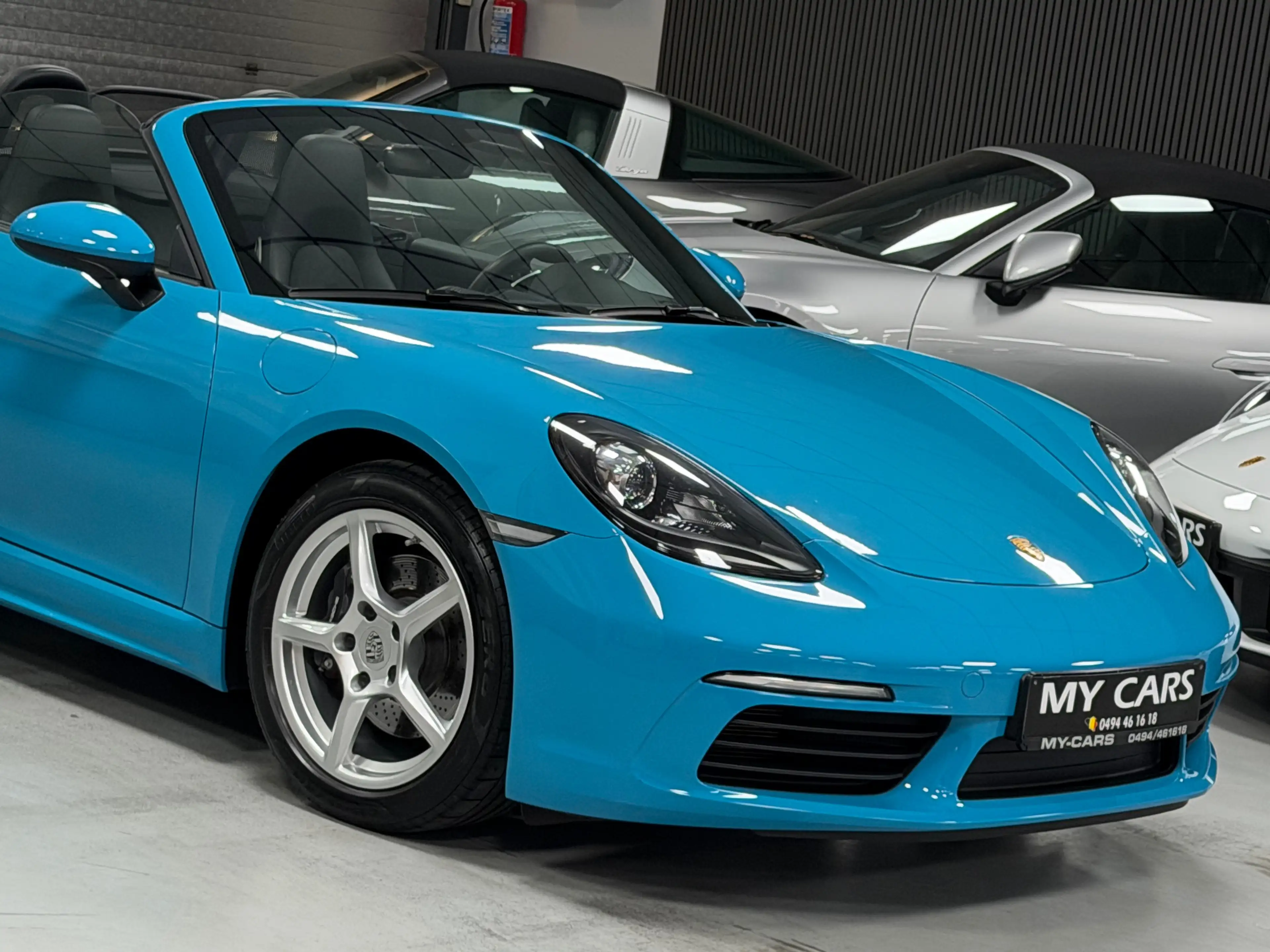 Porsche Boxster / 718 Turbo 2.0 Pdk Exhaust Sport Bose Xenon Bleu Miami Cuir Clim Xenon Ja 18 — photo 13