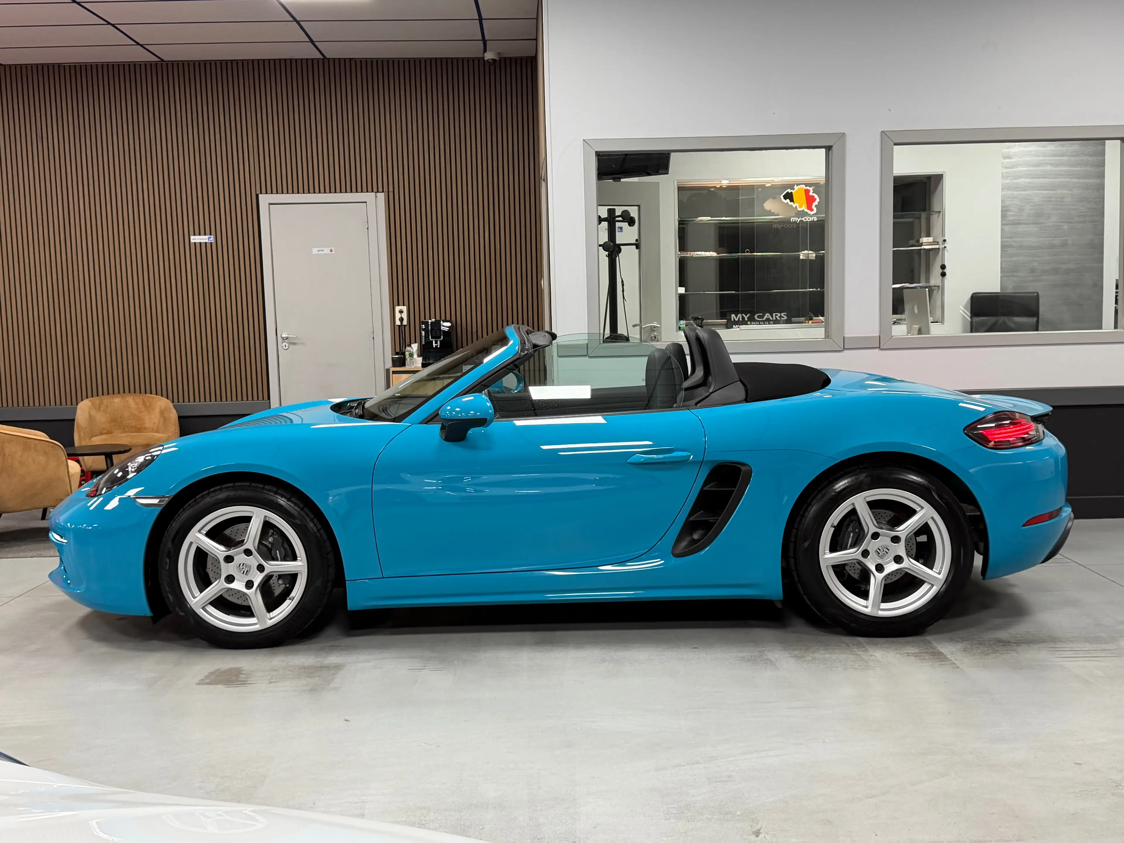 Porsche Boxster / 718 Turbo 2.0 Pdk Exhaust Sport Bose Xenon Bleu Miami Cuir Clim Xenon Ja 18 — photo 12