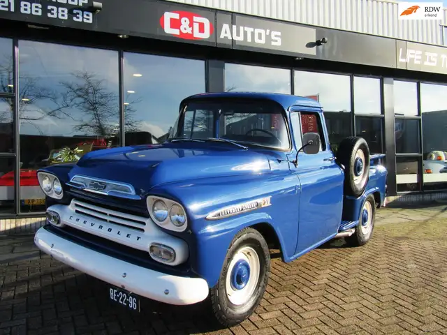 Chevrolet APACHE 3100 V8 1959 LPG GERESTAUREERD STEPSIDE