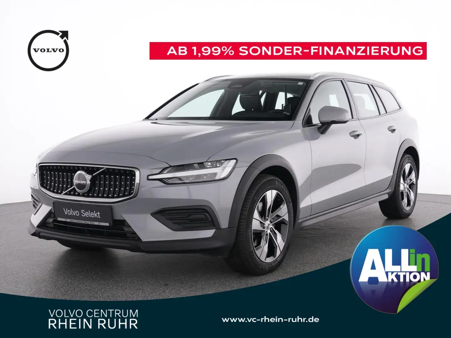 Volvo V60 Cross Country B4 (D) AWD  PLUS WINTERPAK+LM+ Grau - 1