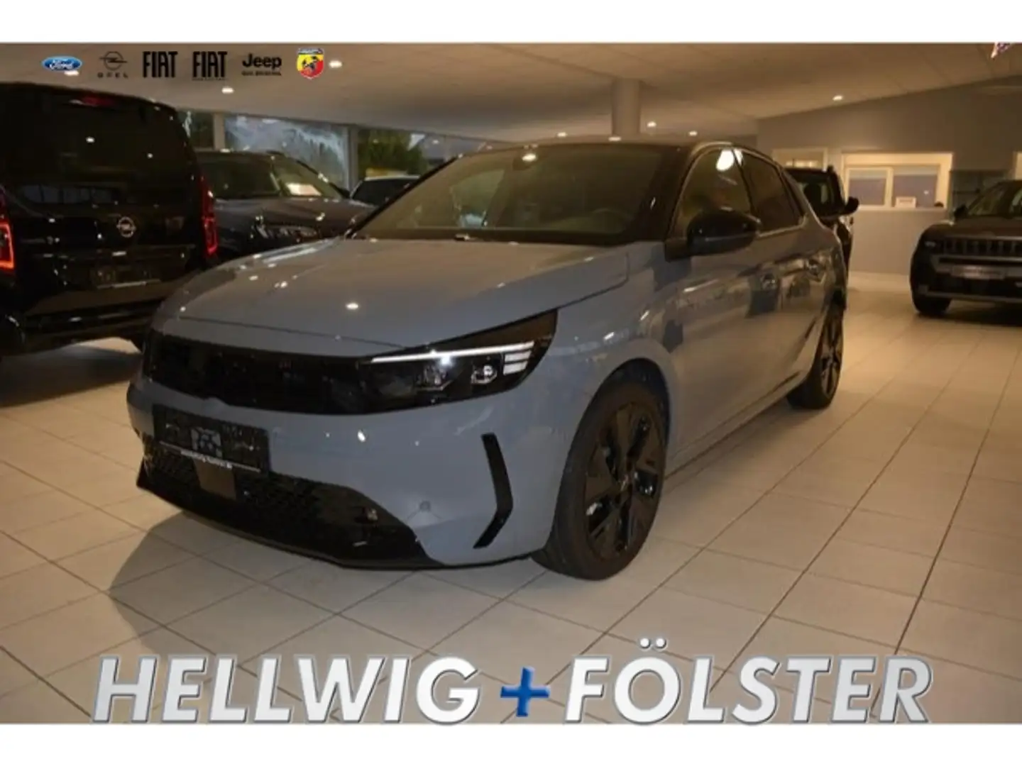 Opel Corsa-e GS LONG RANGE 11 KW OBC + Tech Paket + Navi + ACC Grau - 1