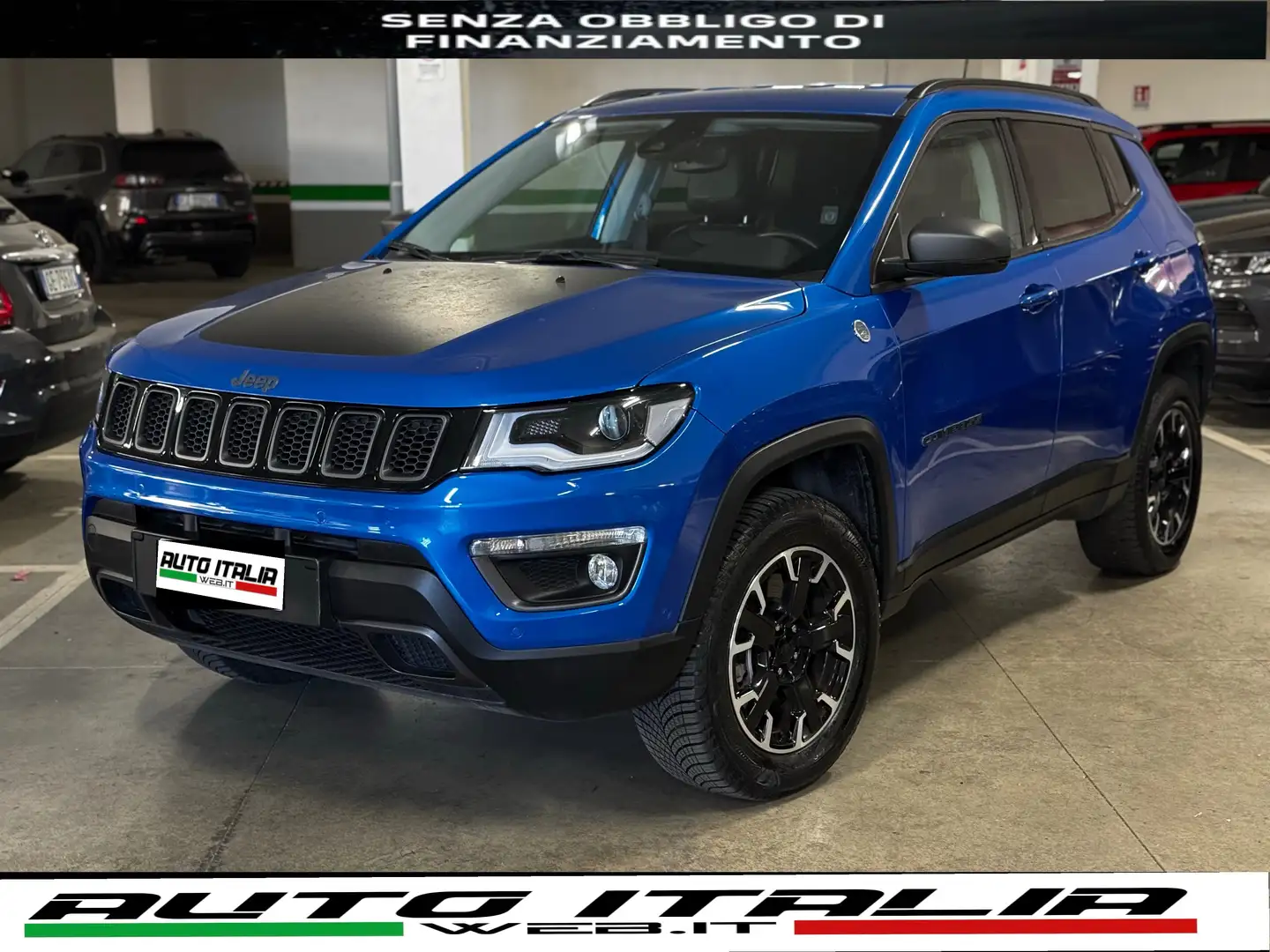 Jeep Compass Compass II 1.3 turbo t4#PHEV#TRAILHAWK#4xe#at6 Blu/Azzurro - 1