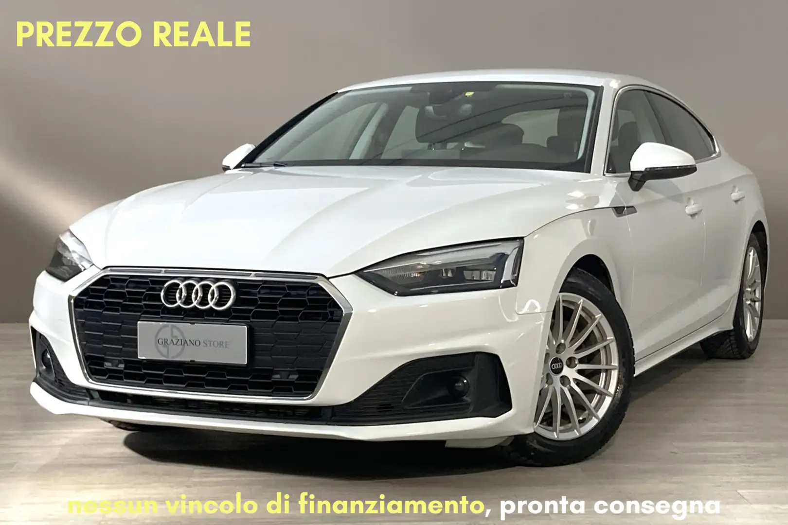 Audi A5 Sportback 35 TDI MHEV S-tronic Business Bianco - 1