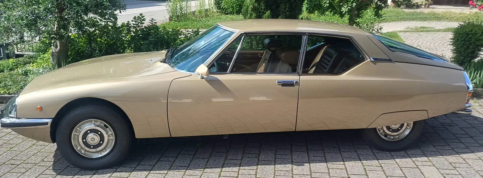 Citroen SM Farbe Sabble d'or - Vergaser Złoty - 1