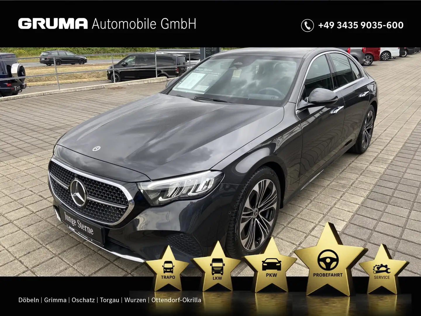 Mercedes-Benz E 220 E 220 d Limo Avantg.Advanced+19Zoll+Winterpaket+ Grau - 1