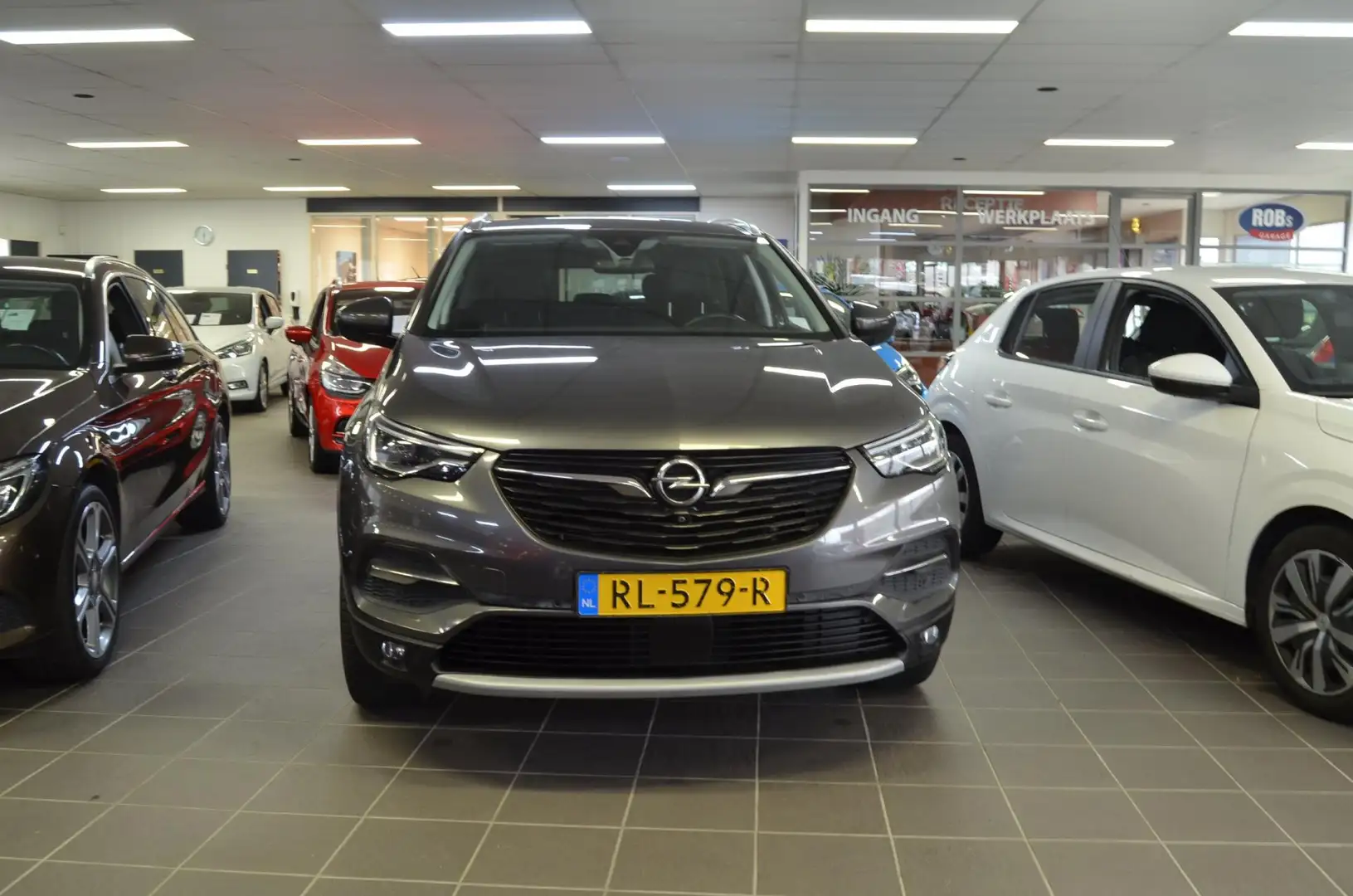 Opel Grandland X 1.2 Turbo Innovation|LEDER|STOELVERW.+KOELING|TREK Grau - 2