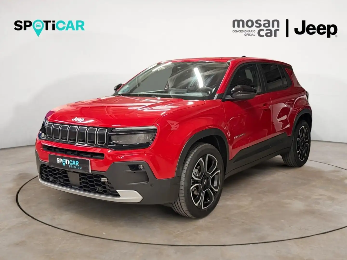 Jeep Avenger 1.2 G 100 SUMMIT PORTON MIRROR LL18 RADAR AV AR+CA Rojo - 1