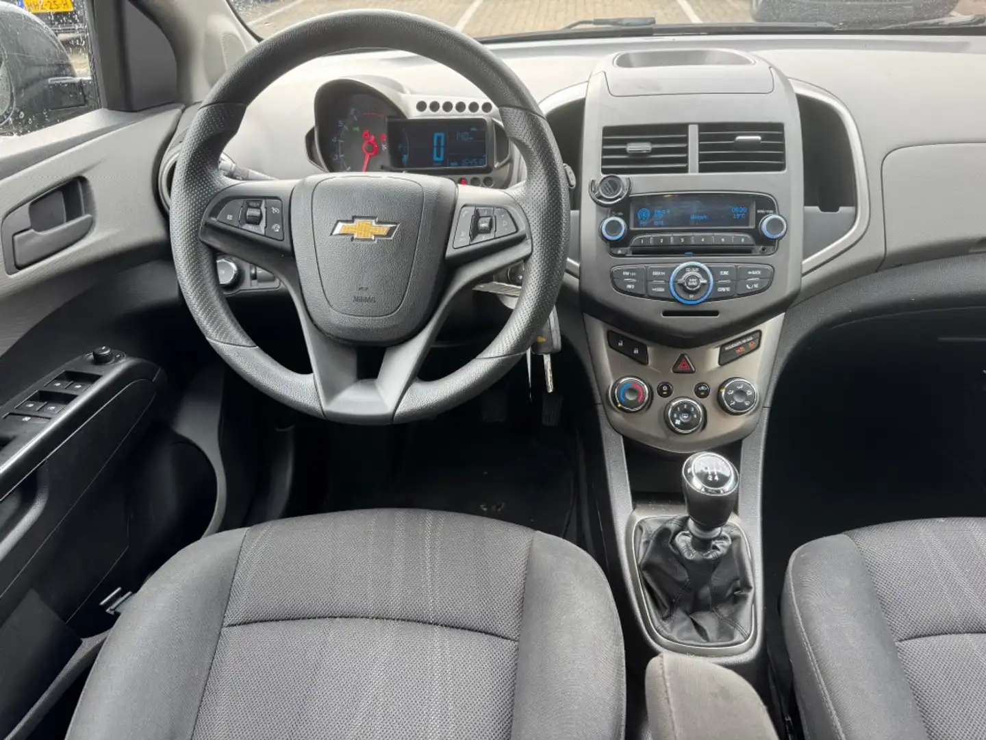 Chevrolet Aveo 1.4 LT AIRCO 5DRS 2DE EIG. NL-AUTO NAP APK 2-2026 Negru - 2