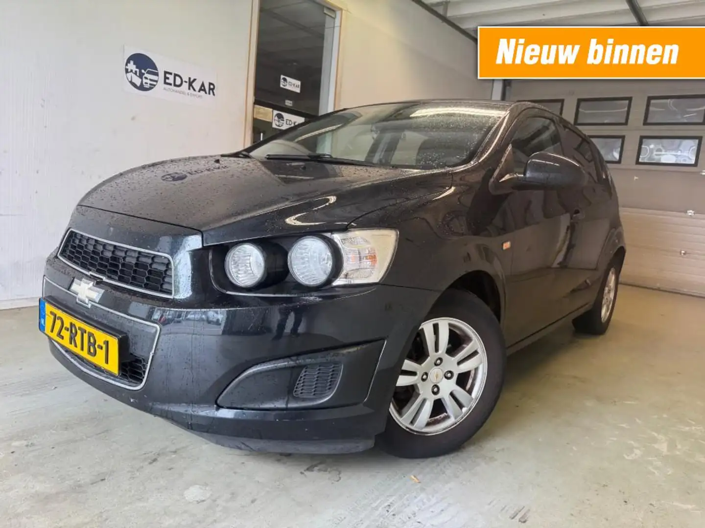 Chevrolet Aveo 1.4 LT AIRCO 5DRS 2DE EIG. NL-AUTO NAP APK 2-2026 Negru - 1