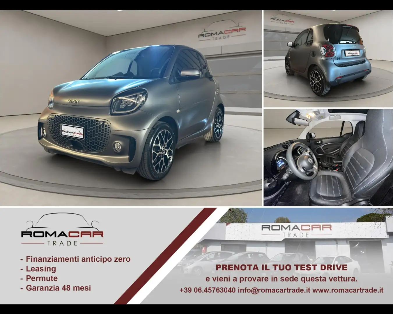 smart forTwo 3ªs.(C/A453) - fortwo EQ Prime Grigio - 1