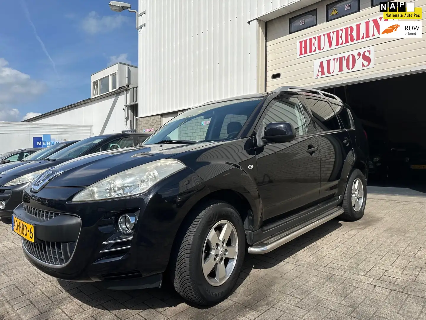 Peugeot 4007 2.4 ST 7p. | Airco|TrekHaak|APK|4x4 Negru - 1