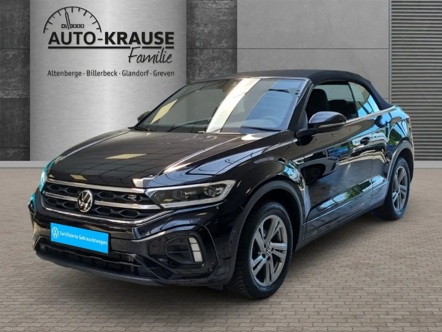 Volkswagen T-Roc EU6e Cabriolet 1.5 TSI R-Line Klima LED Radio Tele Zwart - 1