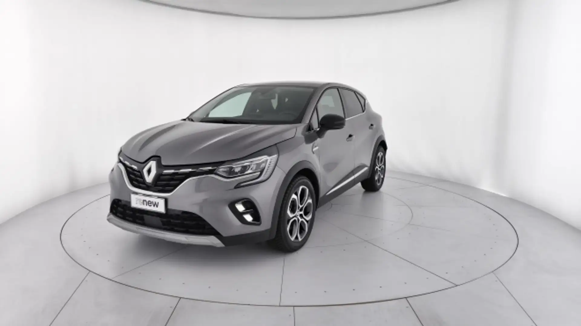 Renault Captur Captur 1.6 E-Tech hybrid Intens 145cv auto Grigio - 1