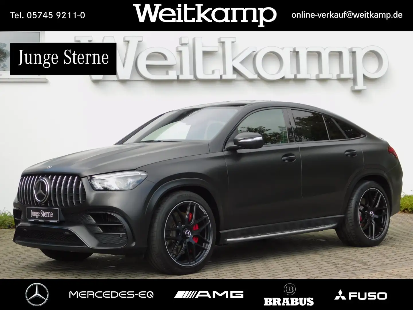 Mercedes-Benz GLE 63 AMG AMG GLE 63 S 4M+ Coupé Magno-foliert+Perf.Abgas+ Nero - 1