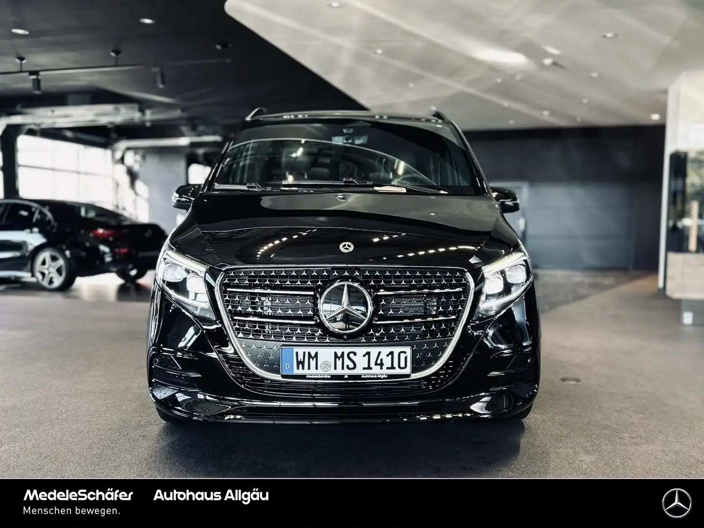 Mercedes-Benz V 300 V 300 d 4M EXCLUSIVE L AMG LUXUSSITZE PANO 360° Schwarz - 2