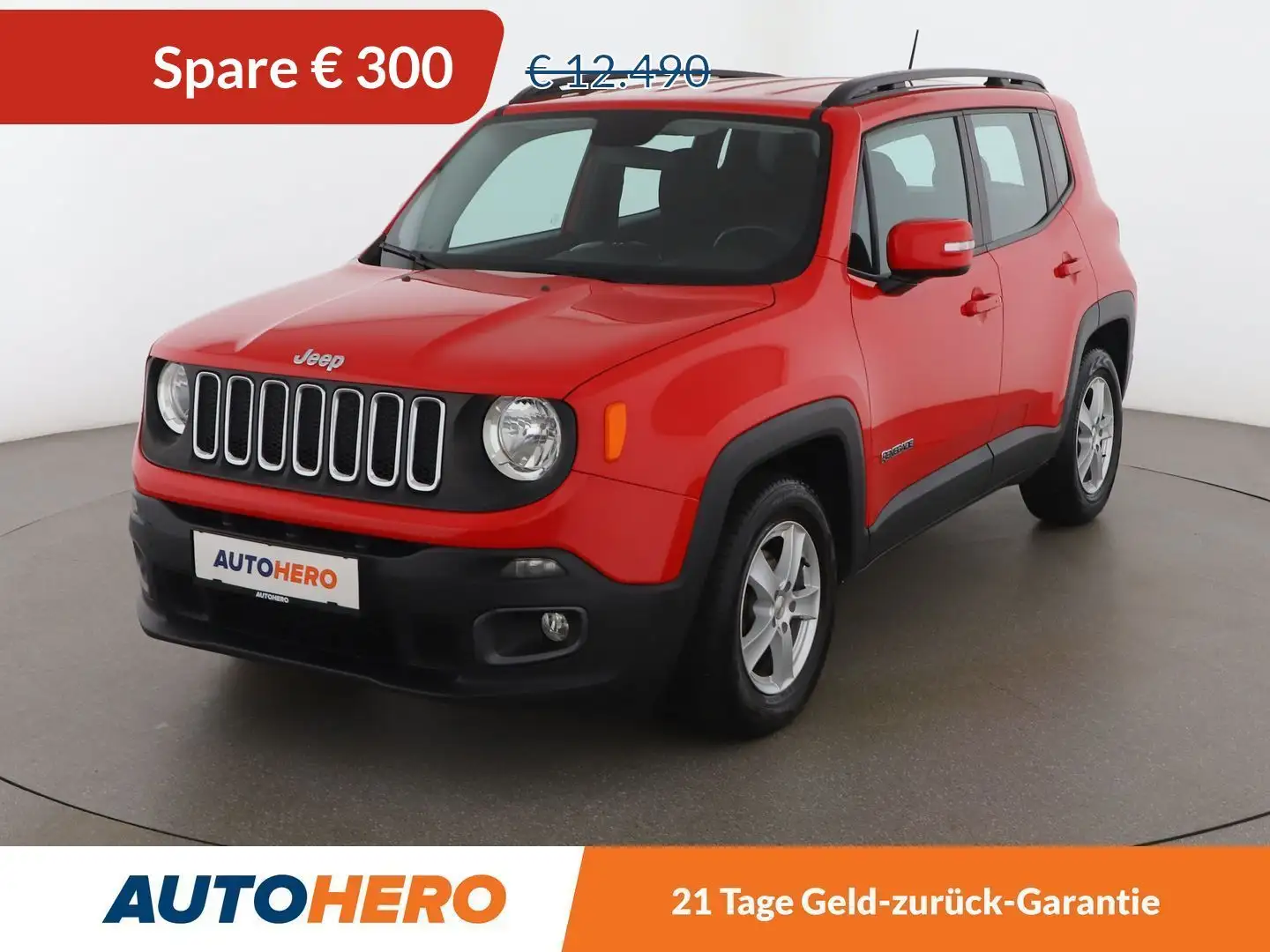 Jeep Renegade 1.6 M-Jet Longitude FWD *TEMPO*NAVI*KLIMA*BT* Rot - 1